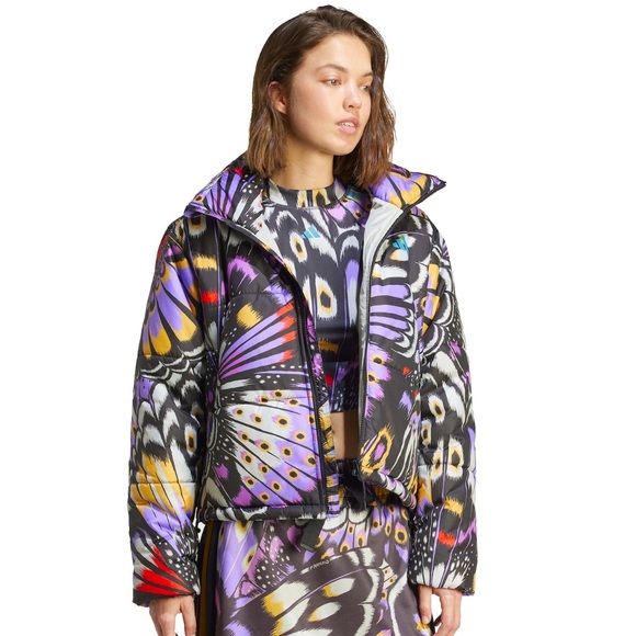 adidas Jackets & Blazers - 🦋 ADIDAS x FARM RIO PREMIUM PUFFER JACKET 🦋